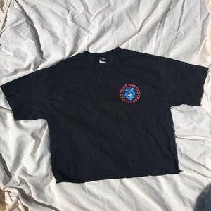 *VINTAGE* SANTA CRUZ SCREAMING HAND CROPPED TEE❤️